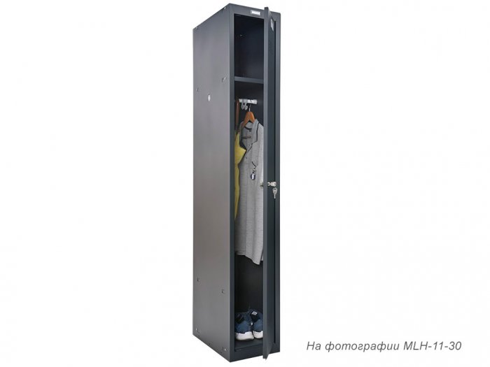 Шкаф для раздевалок ПРАКТИК антивандальный MLH-01-30 дополнительный модуль